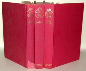 J.R.R. Tolkien The Lord Of The Rings 3 Volume Set, HB, 2nd Edition, 7/8/8 Imp - Bild 1 von 24