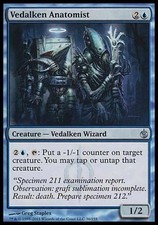 4x MTG: Vedalken Anatomist - Blue Uncommon - Mirrodin Besieged - MBS