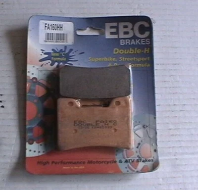 YAMAHA FRONT BRAKE PADS EBC FA160HH FJ1200 V-MAX FZR1000 TDM850 FZR600 MZ 850 - Image 1 of 2