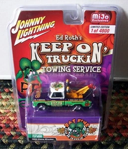JL Ed Roth RAT FINK 1966 Chevy Wrecker Tow Truck Storage Box LE KEEP ON TRUCKIN - Bild 1 von 6