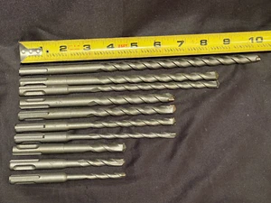 SDS+ Plus Bohrhammer Bohrer Beton Mauerwerk Set passend Milwaukee Hilti - Bild 1 von 4