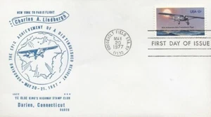 1710 13c CHARLES LINDBERGH - 1er año Old King's Highway Stamp Club - Imagen 1 de 1