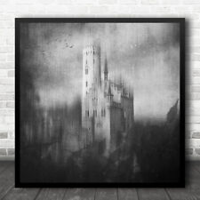 Schloss Lichtenstein Castle Medieval Germany Tower History Square Wall Art Print