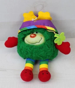 Rainbow Brite Lucky 8" Green Sprite Mattel Hallmark Genuine Vintage 1984 Plush - Picture 1 of 10