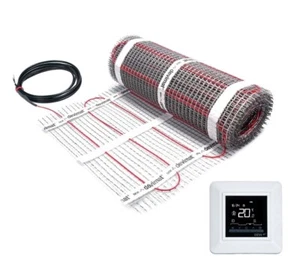 DEVI Danfoss DEVImat DTIF 150 Dünnbett Fußbodenheizung SET mit Devireg OPTI - Bild 1 von 4