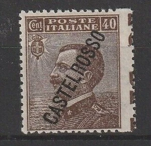 1924 Castelrosso Variedad ' Dent. Fuera En Dx N° 20d-1V MNH MF122408 - Imagen 1 de 2