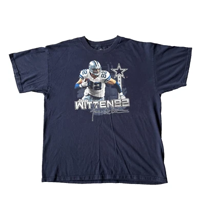 Dallas Cowboys Auténtico Appeal Jason Witten Para hombres Grande Azul NFL Camiseta Foto 1 de 4