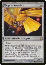 Thopter Assembly Mirrodin Besieged PLD Artifact Rare MAGIC MTG CARD ABUGames