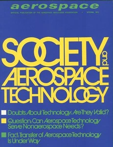 1971 Aerospace Industries Magazine Society Technology Saturn V Apollo Space - Picture 1 of 3