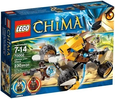 Lego Chima 70002 LENNOX' LION ATTACK Crug Vehicle Car Minifigs NISB Xmas Gift - Image 1 of 4
