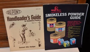 Hercules Smokeless Powder Guide 1970 & Dupont Handloader's Guide Smokeless 1971 - Picture 1 of 1