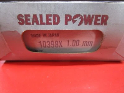 Juego de anillos de pistón liso NOS Sealed Power #E-473X +1,00 mm 82-88 Sentra 1,5 1,6 Foto 1 de 4