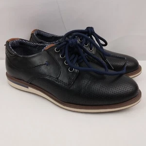 Nordstrom Rack Dustin Jungen Kinder schwarz Derby Oxford elegante Schuhe Größe 13M - Bild 1 von 10