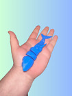 Articulated Shark Toy - 3D Printed - Blue