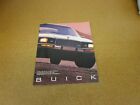 1987 Buick T-Type Century Regal Grand National Riviera LeSabre sales brochure