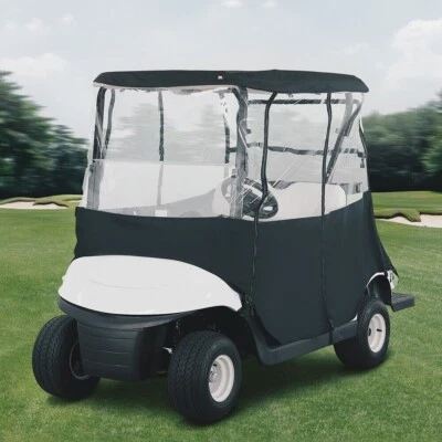 Protector de carcasa de cubierta de carro de golf para 2 pasajeros 600D para Club Car DS EZGO YAMAHA Foto 1 de 4
