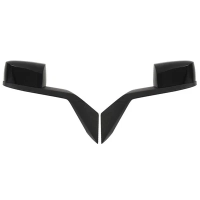Hood Mirrors for 2000-2015 Volvo VNL Black Pair Foto 1 de 4