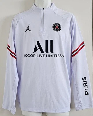Paris Saint Germain PSG 2021-2022 Training Tracksuit Top Jordan Nike Size: XL - Image 1 of 4