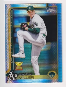 2025 Topps Chrome PRISM REFRACTOR #142 MASON MILLER San Diego Padres **READ** - Picture 1 of 2