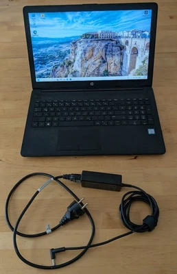 HP Laptop 15-da0402ng, Windows 11, 15,6", 238GB SSD, 12 GB RAM, Intel i5-8250U - Bild 1 von 4