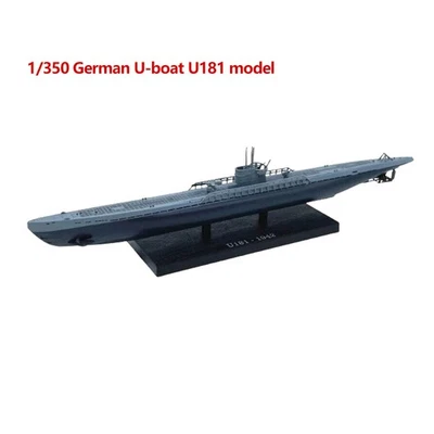 Submarino alemán U-181 de la Segunda Guerra Mundial modelo de submarino fundido a presión aleación militar CollectiGz Foto 1 de 4