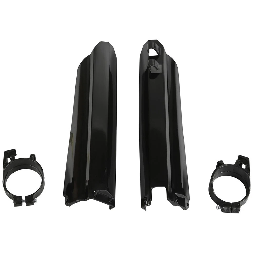 UFO Fork Guards Covers Protectors Black WR YZ 125 250 250F 400F 426F 450F 96-04 - Image 1 of 1