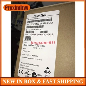 New In Box Siemens 6SE6420-2AB22-2BA1 6SE6 420-2AB22-2BA1 - Picture 1 of 2