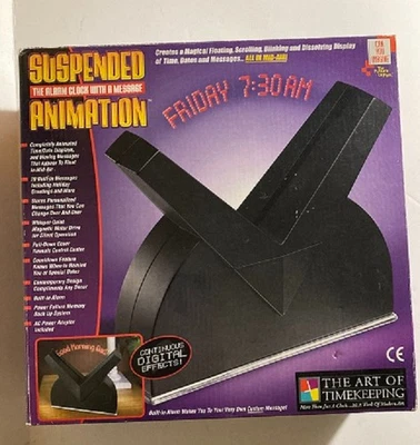 Suspended Animation: The Alarm Clock With A Message Brand New Open Box - Image 1 of 4
