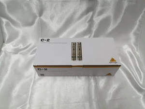 Behringer C-2 Stereo Condenser Microphone Pair Studio Recording - Picture 1 of 12