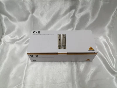 Behringer C-2 Stereo Condenser Microphone Pair Studio Recording - Image 1 of 4