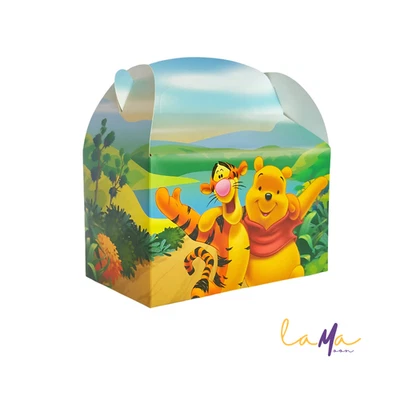 Winnie the Pooh Party Favor Box: Birthday, Baby Shower - Image 1 of 4