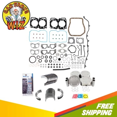 发动机重建套件适用于 99-06 萨博斯巴鲁 9-2X Baja 2.5L EJ251 EJ252 EJ253 EJ259 — 第 1/4 张图片
