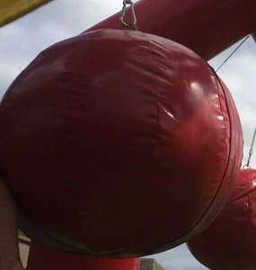 Red Wrecking Ball Replacement For Inflatable Commercial Interactive Games - Picture 1 of 1