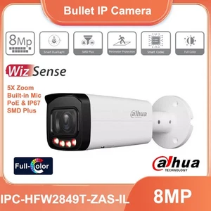 Cámara Dahua 8MP WizSense IP POE IPC-HFW2849T-ZAS-IL luz doble inteligente a todo color - Imagen 1 de 11