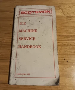 Scotsman Ice Machine Service Handbook Jan 1996 - Imagen 1 de 4