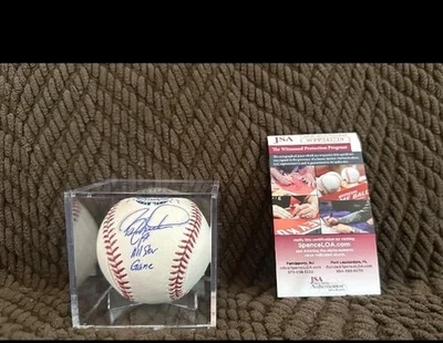 Barry Larkin 1988 All Star Game Ball "1st All-Star Game" Inscription JSA Cert - Image 1 of 4