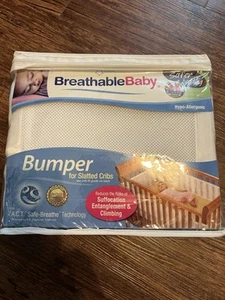 Atmungsaktive Baby-Nestchen für Lattenroste hypoallergen sicher - Atemtechnologie - Bild 1 von 10