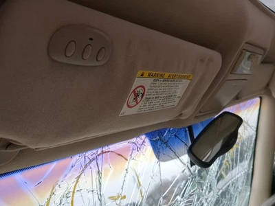 Espejo parasol izquierdo Toyota Avalon 2002-2004 conductor parasol YAJ9H Foto 1 de 4