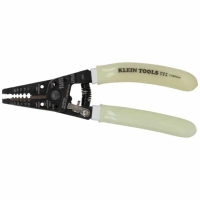 Устройство для зачистки/резки проводов высокой видимости Klein-Kurve® Klein Tools 11055GLW - Изображение 1 из 4