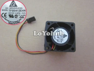 Delta 4CM 3-wire PWM 4028 12V 0.87A TFB0412EHN server fan - Picture 1 of 6