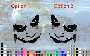 Joker Decal Sticker Batman Dark Night Why So Serious Car Laptop Wall Window - Picture 1 of 1