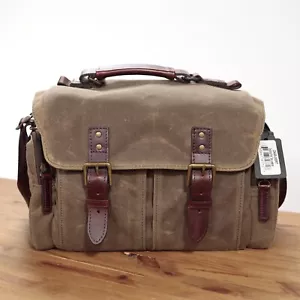 Ona Sedona Messenger Camera Bag, Field Tan Waxed Canvas - Brand New Condition - Picture 1 of 6