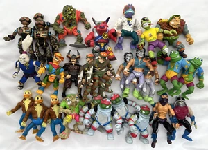 Lote 28 figuras de acción Tortugas Ninja adolescentes mutantes TMNT Shedder Baxter Usagi de colección - Imagen 1 de 2