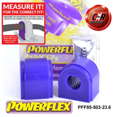 Powerflex Frt Barra Estabilizadora Cojinete 23.6mm Para VW Tiguan 5N 2007- - Imagen 1 de 4