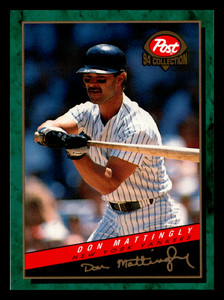 1994 Post Cereal Don Mattingly  #2 New York Yankees NM-MINT