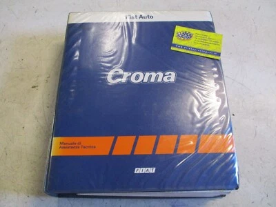 CATALOGO - MANUALE ASSISTENZA TECNICA FIAT CROMA - EDIZIONE 86 - ORIGINALE - Immagine 1 di 3