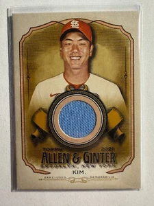K260,480 - 2021 Topps Allen and Ginter Relics #AGAKHK Kwang-Hyun Kim - Picture 1 of 1