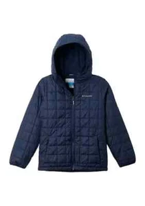 Columbia V1411 Boys Navy Rugged Ridge Sherpa Lined Hooded Jacket Size L/14-16 - Picture 1 of 6