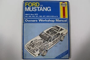 HAYNES 357 Ford V8 Mustang Automotive Repair Manual 1964 1/2 thru 1973 289 351 + - Picture 1 of 13
