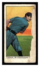 1909 E101 HANS LOBERT CINCINNATI REDS ANONYMOUS SET OF 50 CARAMEL CANDY CARD HTF